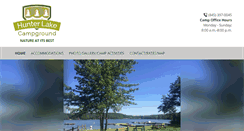 Desktop Screenshot of hunterlakecampground.com