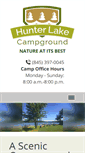 Mobile Screenshot of hunterlakecampground.com